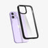 ACS01618 - iPhone 12 Pro Max Case Ultra Hybrid in crystal clear showing the back